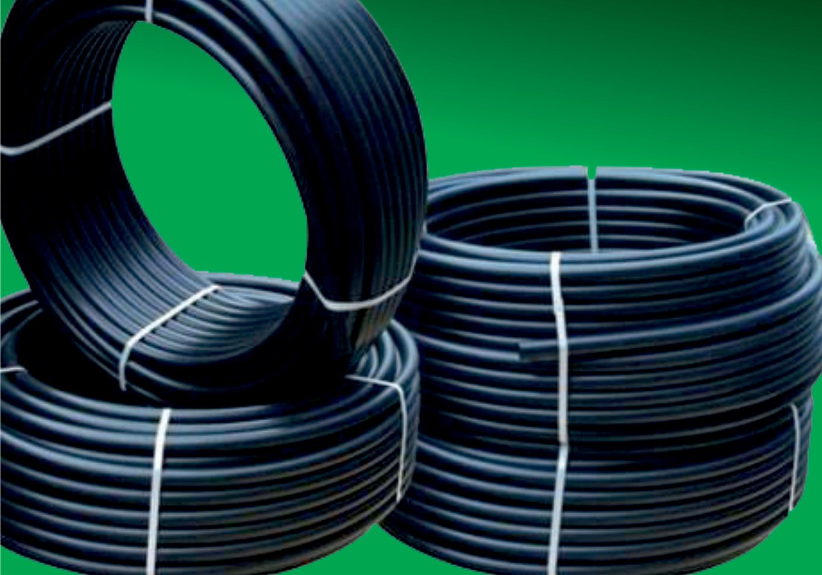 HDPE irrigation pipes
